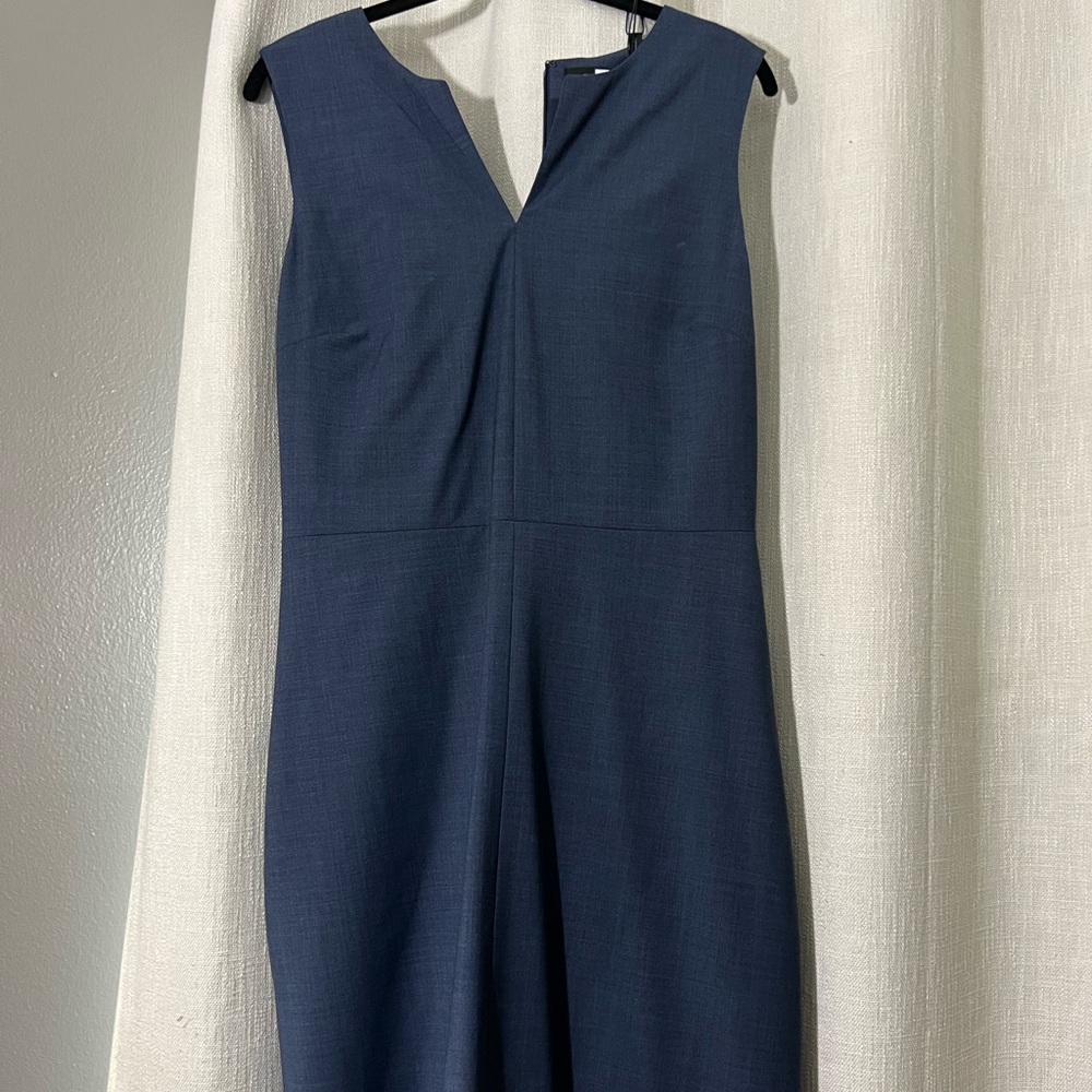 Navy theory mid length dress | Size 8